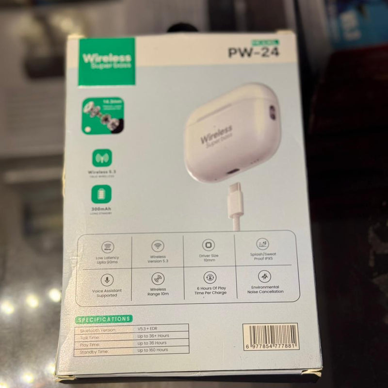 ANC TWS Wireless Earbuds PW-24